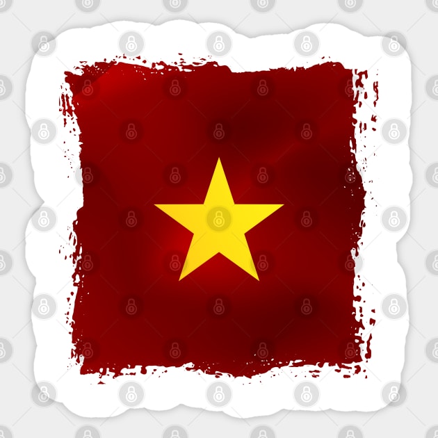 Vietnam artwork Sticker by SASTRAVILA
